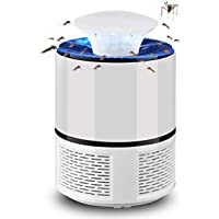 Gosgoly Lampara Antimosquitos Electrico Lampara Anti Mosquitos USB Mosquito Killer Lámpara con Luz UV LED- Matar…